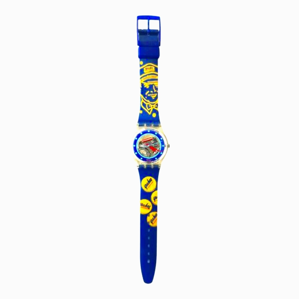 New Swatch watch TinToy GK155c Yoo hoo Chocolate milk Version Rare Swiss Quartz